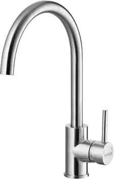 Смеситель для кухни Alveus Elza 1129028 сатинированная сталь