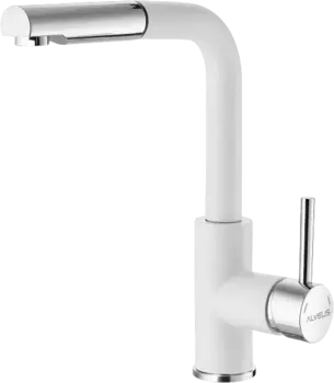 Смеситель для кухни Alveus Siros 1129046 белый