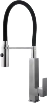 Смеситель для кухни Fashun A54102-7 сатин, черный