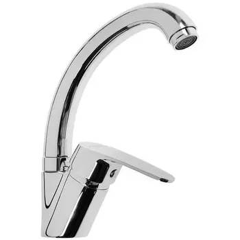 Смеситель для кухни Haiba HB1216, хром