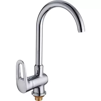 Смеситель для кухни Haiba HB4068, хром