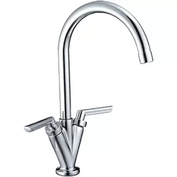 Смеситель для кухни Haiba HB4098, хром