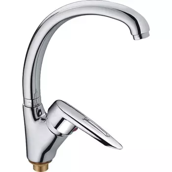 Смеситель для кухни Haiba HB4107-2, хром