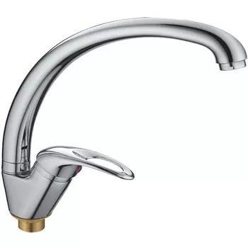 Смеситель для кухни Haiba HB4115-2, хром