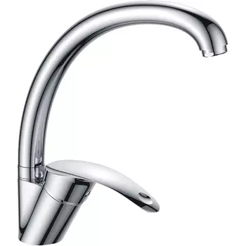 Смеситель для кухни Haiba HB4121-2, хром