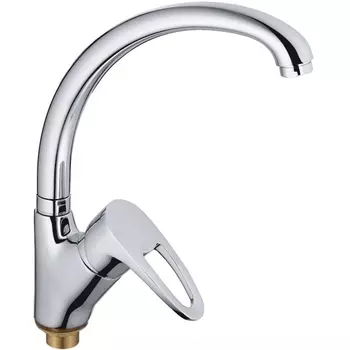 Смеситель для кухни Haiba HB4165-2, хром