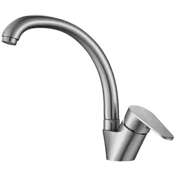 Смеситель для кухни Haiba HB41801-2, сатин