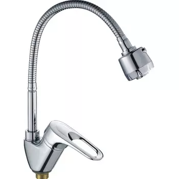 Смеситель для кухни Haiba HB4304-3, хром