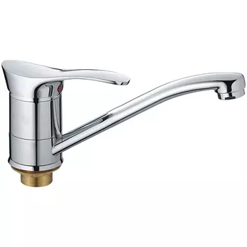 Смеситель для кухни Haiba HB4501-2, хром