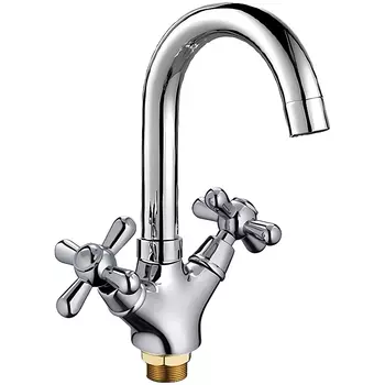 Смеситель для кухни Haiba HB4525, хром