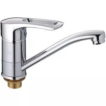 Смеситель для кухни Haiba HB4566-2, хром