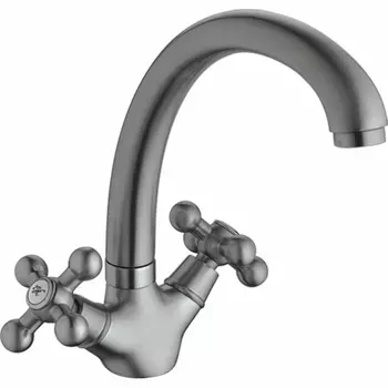 Смеситель для кухни Haiba HB4719-5, сатин