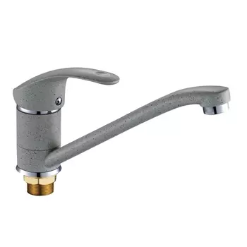 Смеситель для кухни Haiba HB4921-8, серый