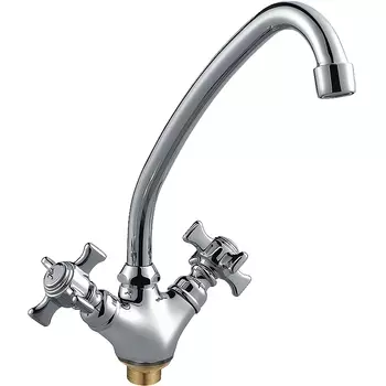 Смеситель для кухни Haiba HB4924, хром