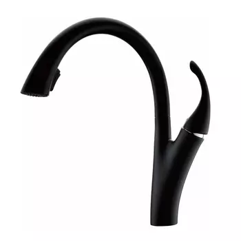 Смеситель для кухни Haiba HB70180-7, черный