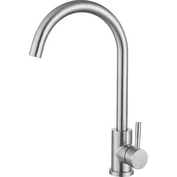 Смеситель для кухни Haiba HB71304-3, сталь