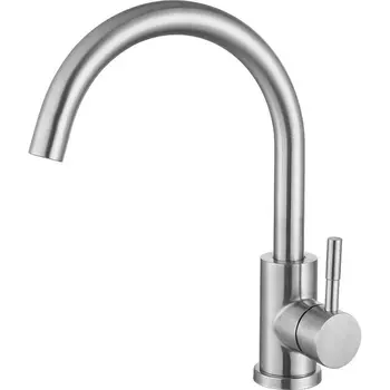 Смеситель для кухни Haiba HB72304-3, сталь