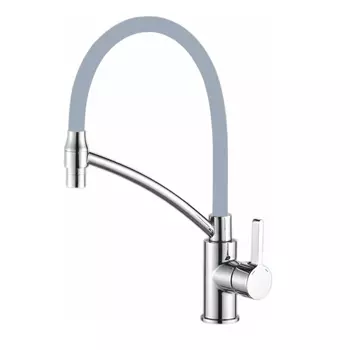 Смеситель для кухни Haiba HB73643-3, серый