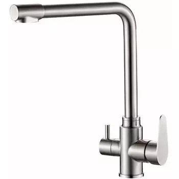 Смеситель для кухни Haiba HB76802, сатин