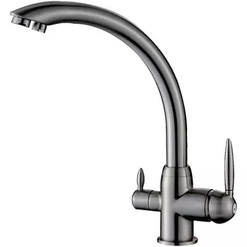 Смеситель для кухни Haiba HB76846, сатин