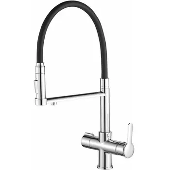 Смеситель для кухни Haiba HB76854, хром