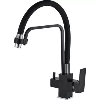 Смеситель для кухни Haiba HB76857, черный