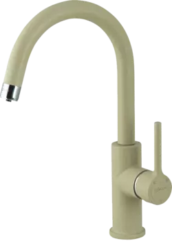 Смеситель для кухни Lemark Comfort LM3073PBG бежевый