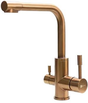 Смеситель для кухни Lemark Expert LM5061RGN розовое золото