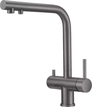 Смеситель для кухни Milacio Ultra MCU.559.GM вороненая сталь