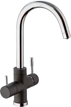 Смеситель для кухни Paini Cox 7844643CR3V11L2KM metallic black