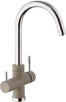 Смеситель для кухни Paini Cox 7872643CR3V11L2KM granite truffle