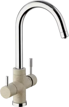 Смеситель для кухни Paini Cox 7894643CR3V11L2KM granite avena