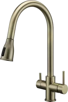 Смеситель для кухни Paulmark Lange 214212-BR бронза La214212-BR