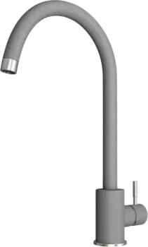 Смеситель для кухни Polygran Альтаир 848979, серый