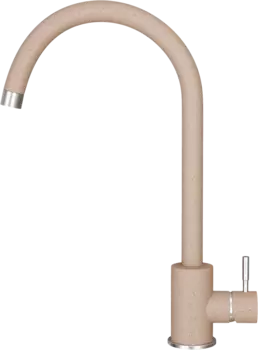 Смеситель для кухни Polygran Альтаир 848993, песочный