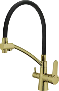 Смеситель для кухни Potato P4077 P4077-2 бронза