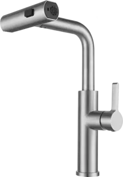 Смеситель для кухни Профсан Steel PSM-300-96 сталь