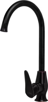 Смеситель для кухни Профсан Steel PSM-301-3 черный, бронза