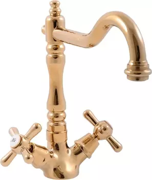 Смеситель для кухни Rav Slezak Morava retro MK120.5/8Z золото