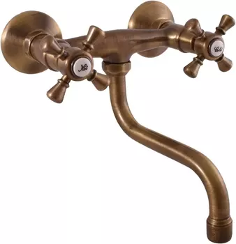 Смеситель для кухни Rav Slezak Morava retro MK301.5/21SM бронза