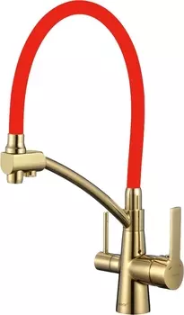 Смеситель для кухни Savol S-L1805B-03 с гибким изливом