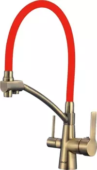 Смеситель для кухни Savol S-L1805C-03 с гибким изливом