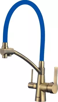 Смеситель для кухни Savol S-L1805C-05 с гибким изливом