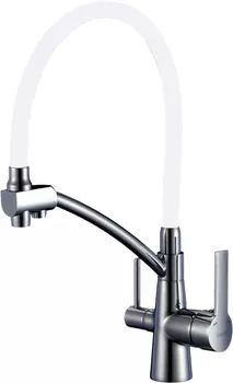 Смеситель для кухни Savol S-L1805L-02 с гибким изливом