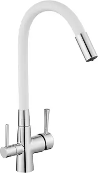 Смеситель для кухни Savol S-L1806-02 с гибким изливом