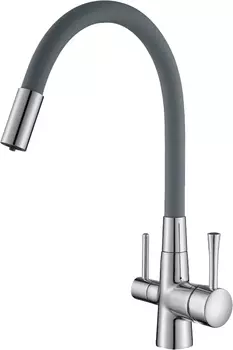 Смеситель для кухни Savol S-L1806-04 с гибким изливом