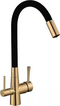 Смеситель для кухни Savol S-L1806C-01 с гибким изливом