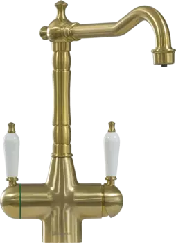 Смеситель для кухни Seaman Visconti SSL-7517-LG light gold