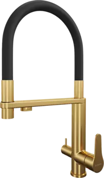 Смеситель для кухни TopZero TPZ 305 золото TPZ 305 GOLD