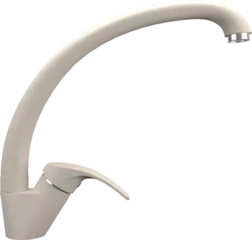 Смеситель для кухни Ulgran Quartz UQ-007 лен UQ-007-02